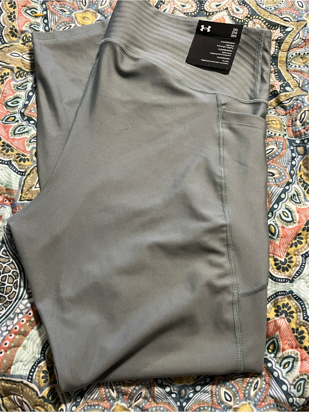 Under Armour Women’s High-Waist Leggings with Side Pocket